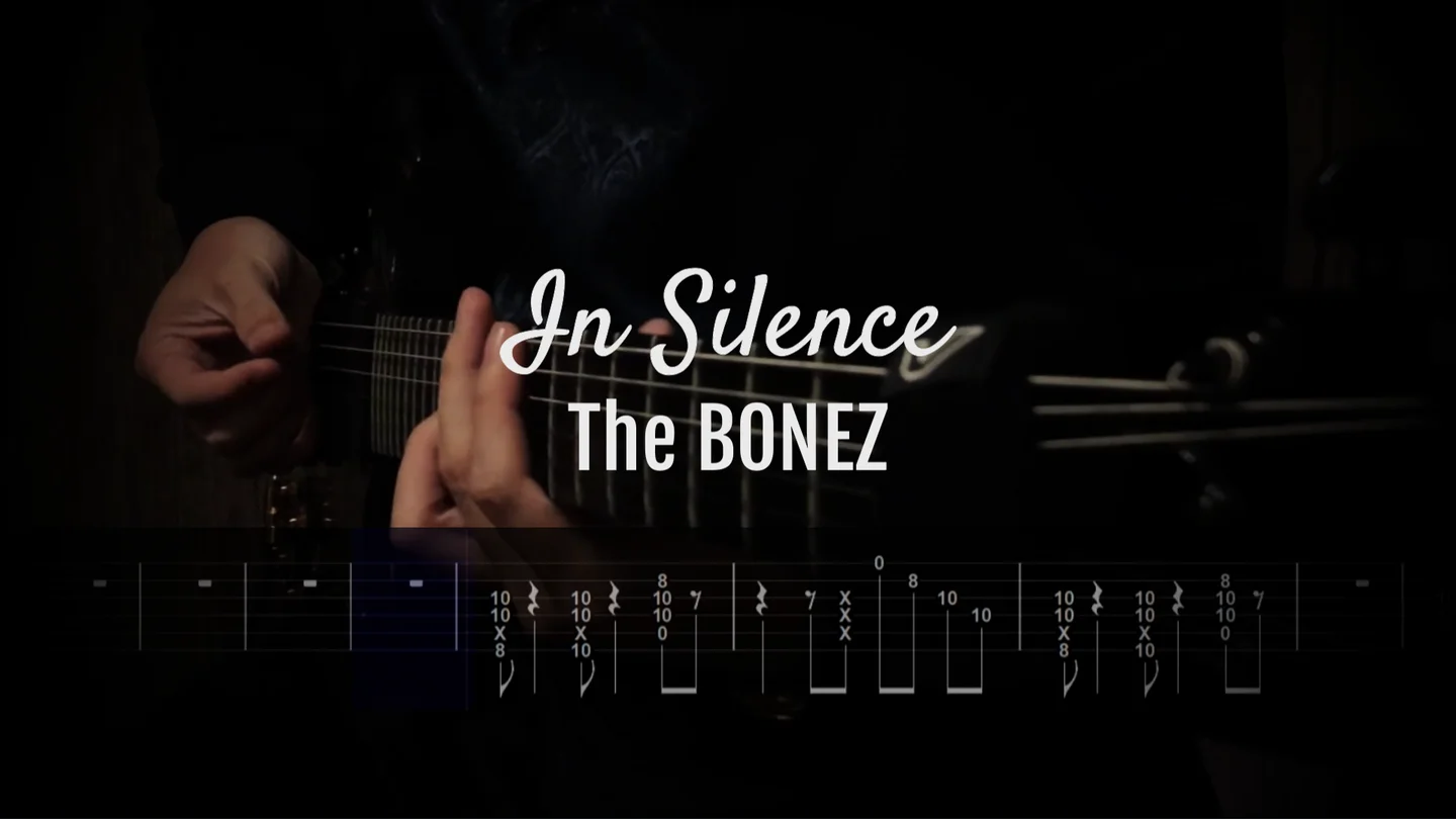 In Silence - The BONEZ by 13monsters guitar