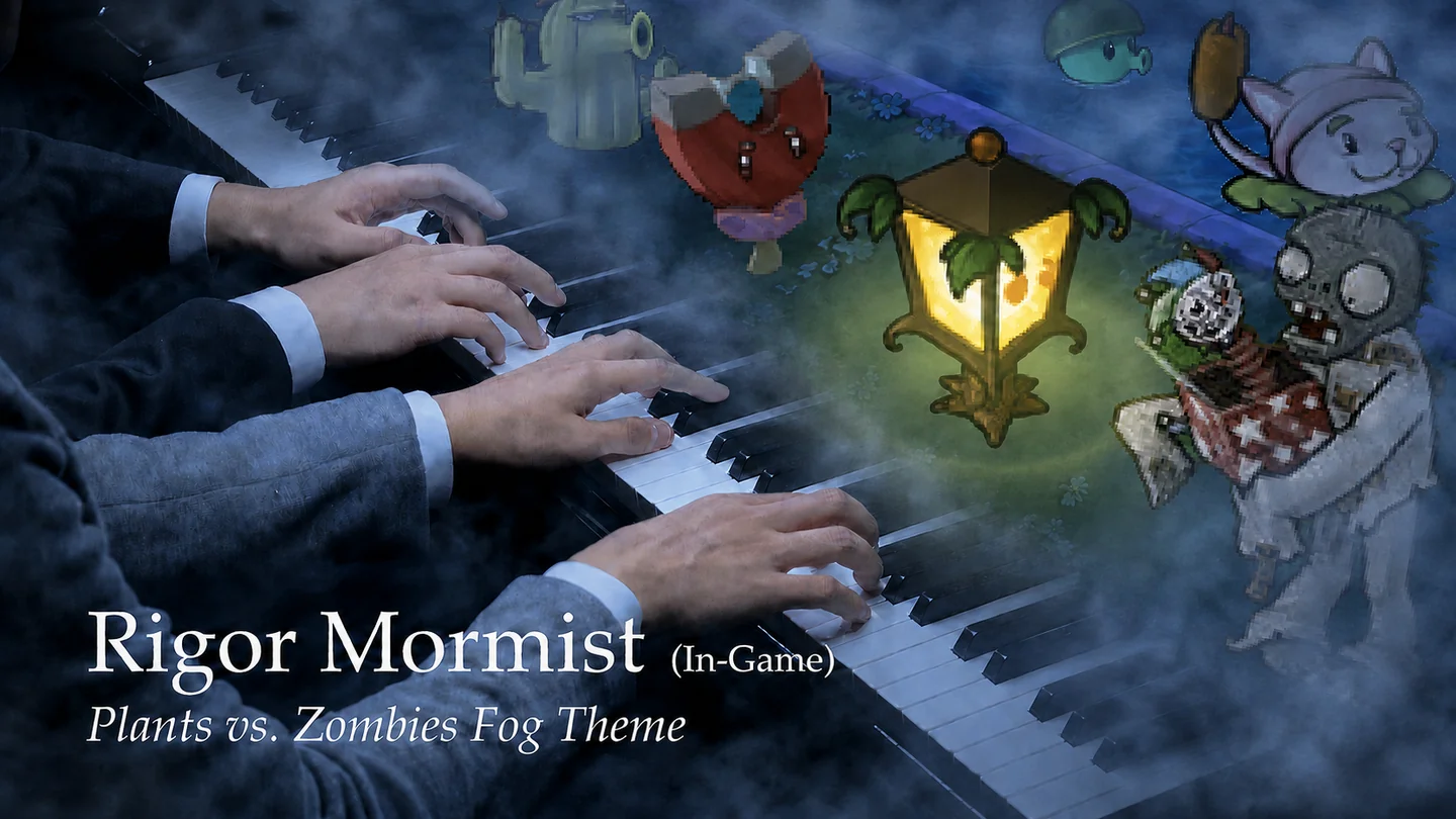 【四手联弹】Rigor Mormist(In-Game) | VulcanPiano - Laura Shigihara by VulcanPiano
