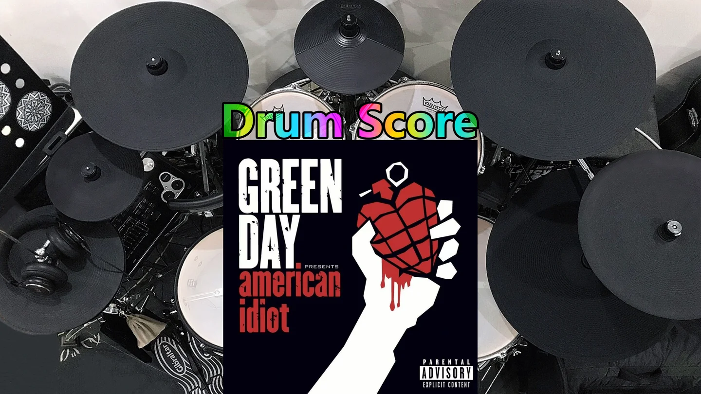 American Idiot - Green Day by Colors鼓谱