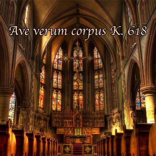 Ave verum corpus, K.618 - 莫扎特 (Mozart - Ave verum corpus, K.618 - Strings and SATB Original - Score and Parts) by poon
