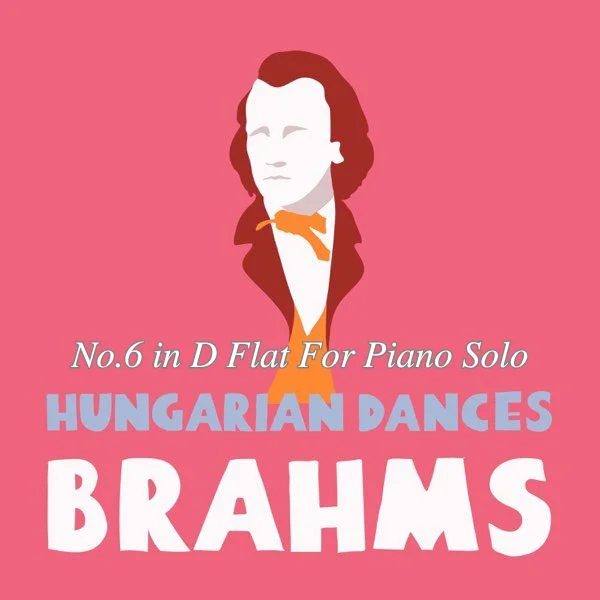 Hungarian Dance No.6 in D Flat - Johannes Brahms (Original With Fingering For Piano Solo - 21 Hungarian Dances, WoO 1) by poon