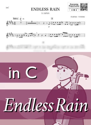 ENDLESS RAIN ( inC / エンドレス・レイン / エックスジャパン / 雨 ) - X JAPAN by Kaname@Popstudio