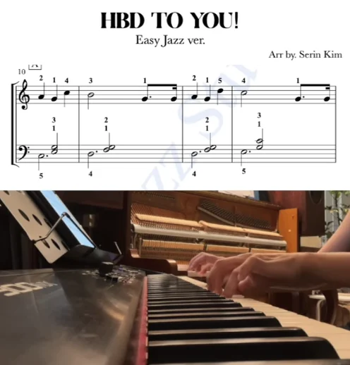 Happy Birthday to you (Jazz ver.) by Serin Kim