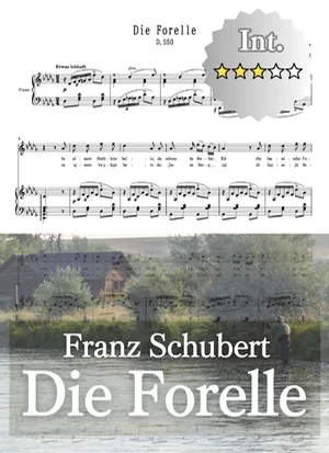【伴奏音源付き】Die Forelle ます F major_F-dur ヘ長調 - フランツ・シューベルト by cogito