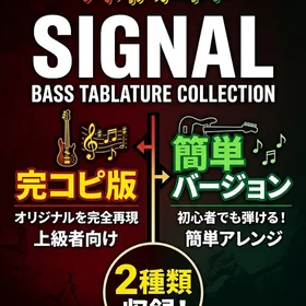 シグナル/WANIMA 完コピ、簡単バージョンセット