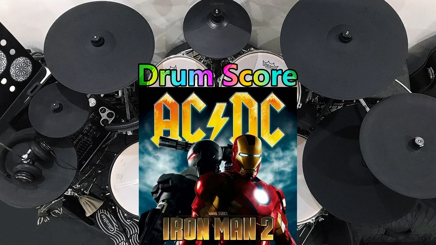 Shoot to Thrill - AC/DC by Colors鼓谱